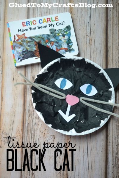 paper-plate-tissue-paper-black-cat-craft-idea-for-kids (2)