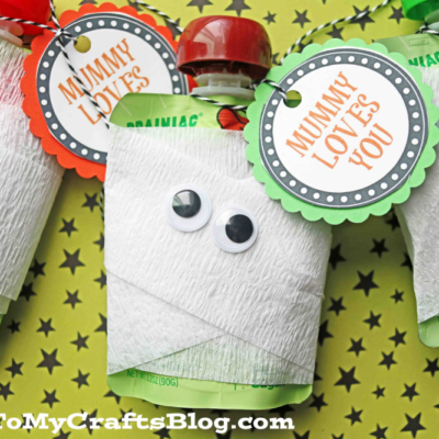 Mummy Squeeze Snacks For Halloween