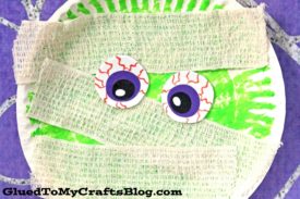 Paper Plate Mummy - Kid Craft