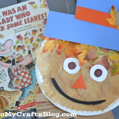 Paper Plate Scarecrow - Kid Craft