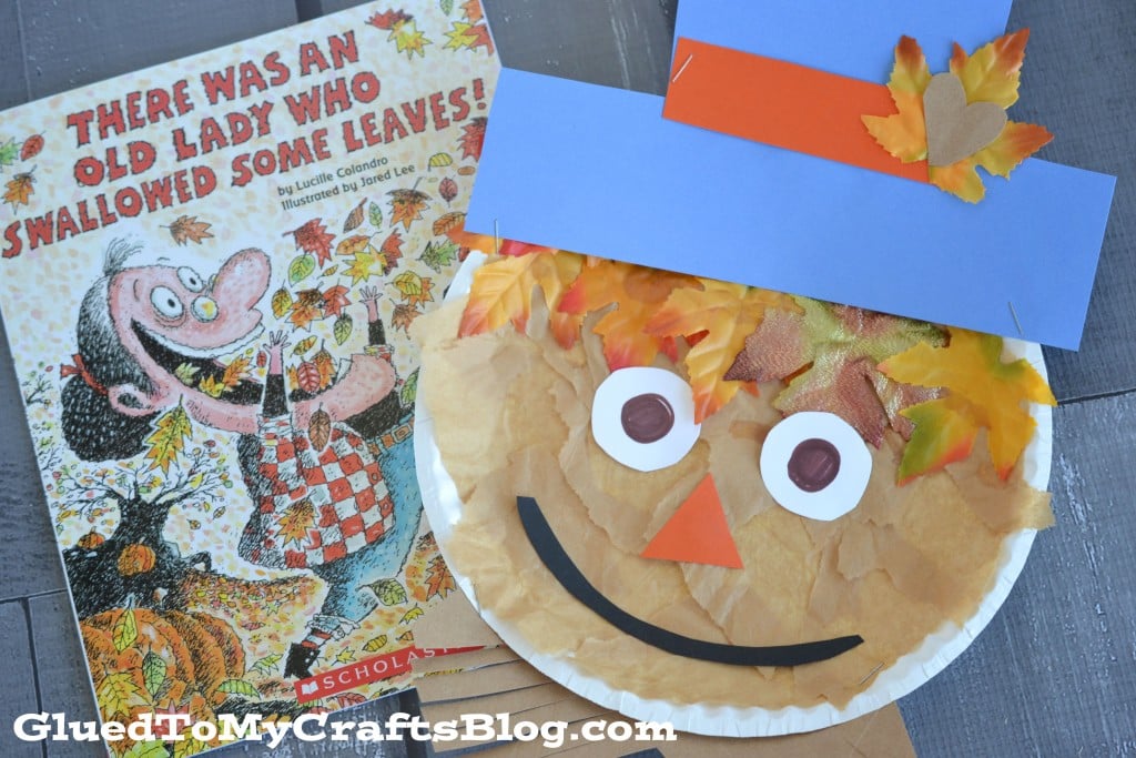 Paper Plate Scarecrow - Kid Craft