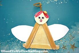 Popsicle Stick Angels - Kid Craft