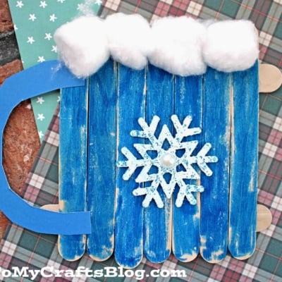 Popsicle Stick Hot Chocolate Mug