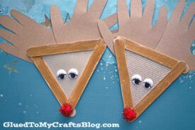 Popsicle Stick Reindeer - Kid Craft