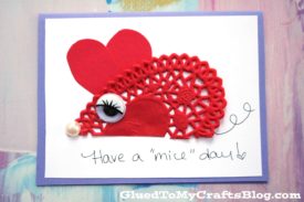 Have a MICE Day - Doily Mice Cards