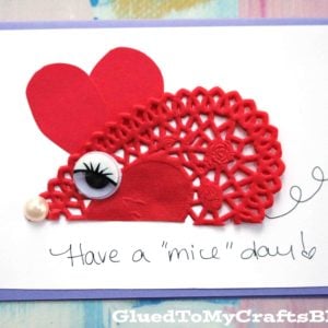 Have a MICE Day - Doily Mice Cards