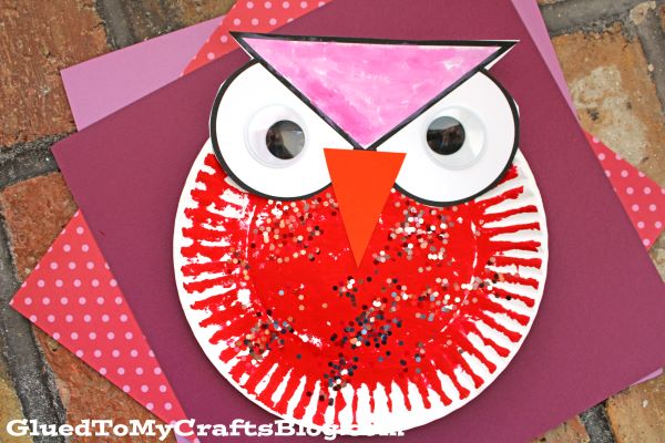 Paper Plate Owl Craft Idea For Kids