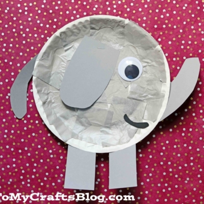 Paper Plate Elephant