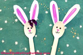 Wooden Spoon Bunnies - Kid Craft