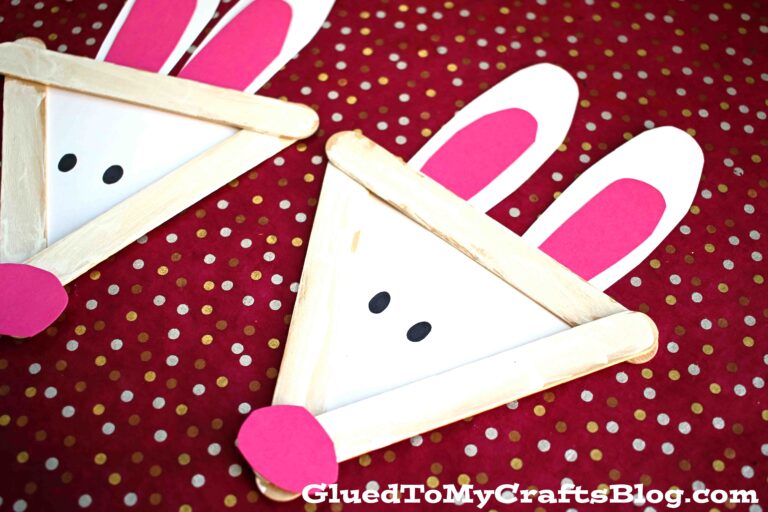 Popsicle Stick Bunny