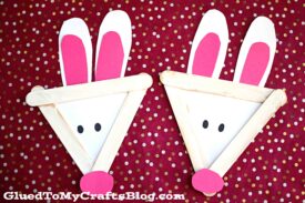 Popsicle Stick Bunny - Kid Craft