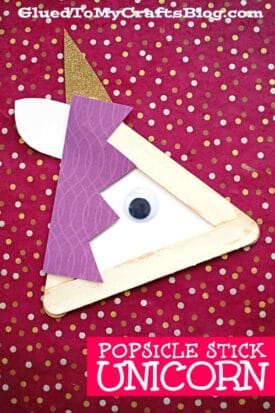 Popsicle Stick Unicorns - Kid Craft