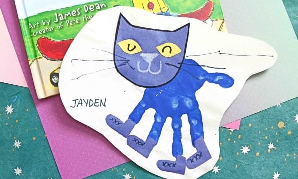 Pete Inspired Handprint Keepsake