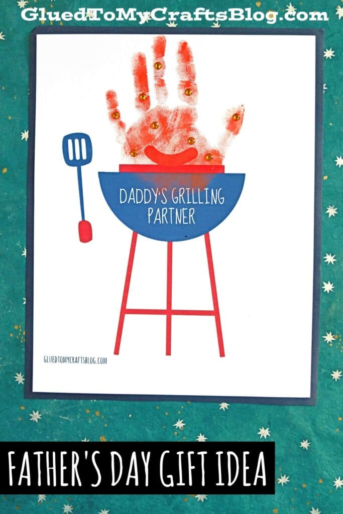 Handprint Daddy's Grilling Partner Keepsake