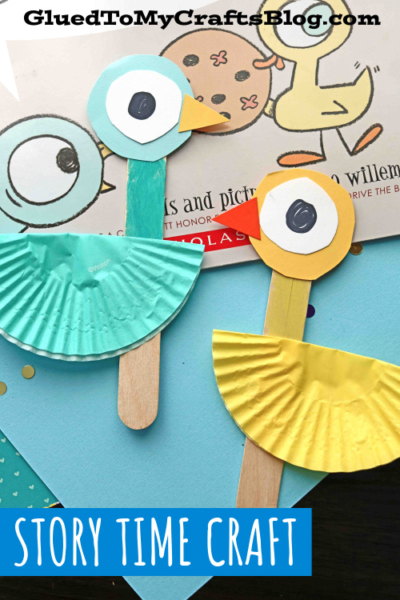 Cupcake Liner Pigeon & Duckling