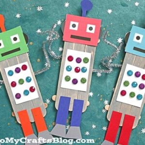 Popsicle Stick Robots - Super Creative Kid Craft Idea