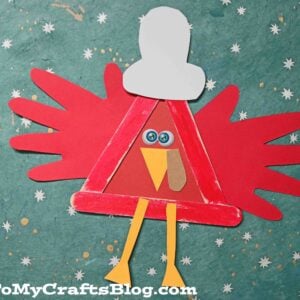 Popsicle Stick Little Red Hen - Kid Craft
