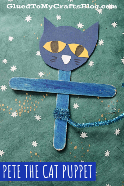 Popsicle Stick Pete The Cat