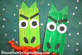 Popsicle Stick Firing Breathing Dragon - Kid Craft