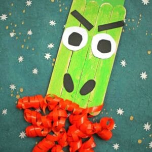 Popsicle Stick Firing Breathing Dragon - Kid Craft