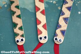 Popsicle Stick Superheroes - Puppet Kid Craft Idea