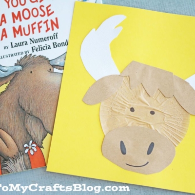 Cupcake Liner Moose Craft