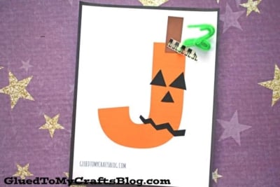 The Letter J is for Jack-O-Lantern Craft
