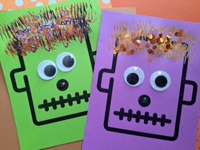 Fork Painted Monster Hair Craft