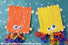 Popsicle Stick Octopus - Kid Craft