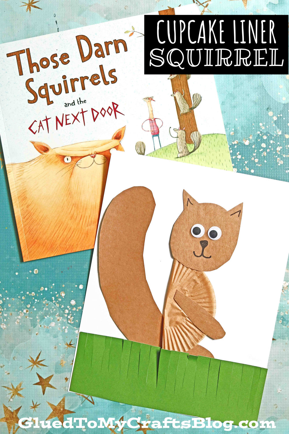 Cupcake Liner Squirrel