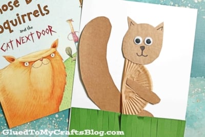 Cupcake Liner Squirrel