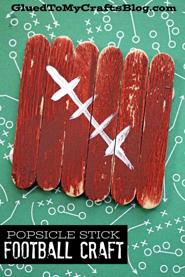 Mini Popsicle Stick Footballs
