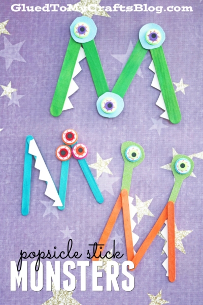 M is for Monster - Kid Craft