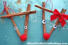 Cinnamon Stick Reindeer - Kid Craft