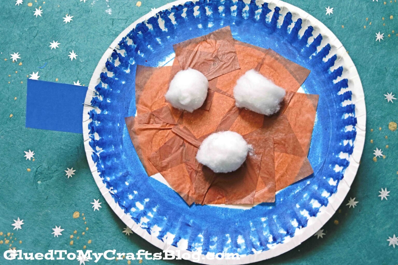 Paper Plate Hot Cocoa Mug Craft