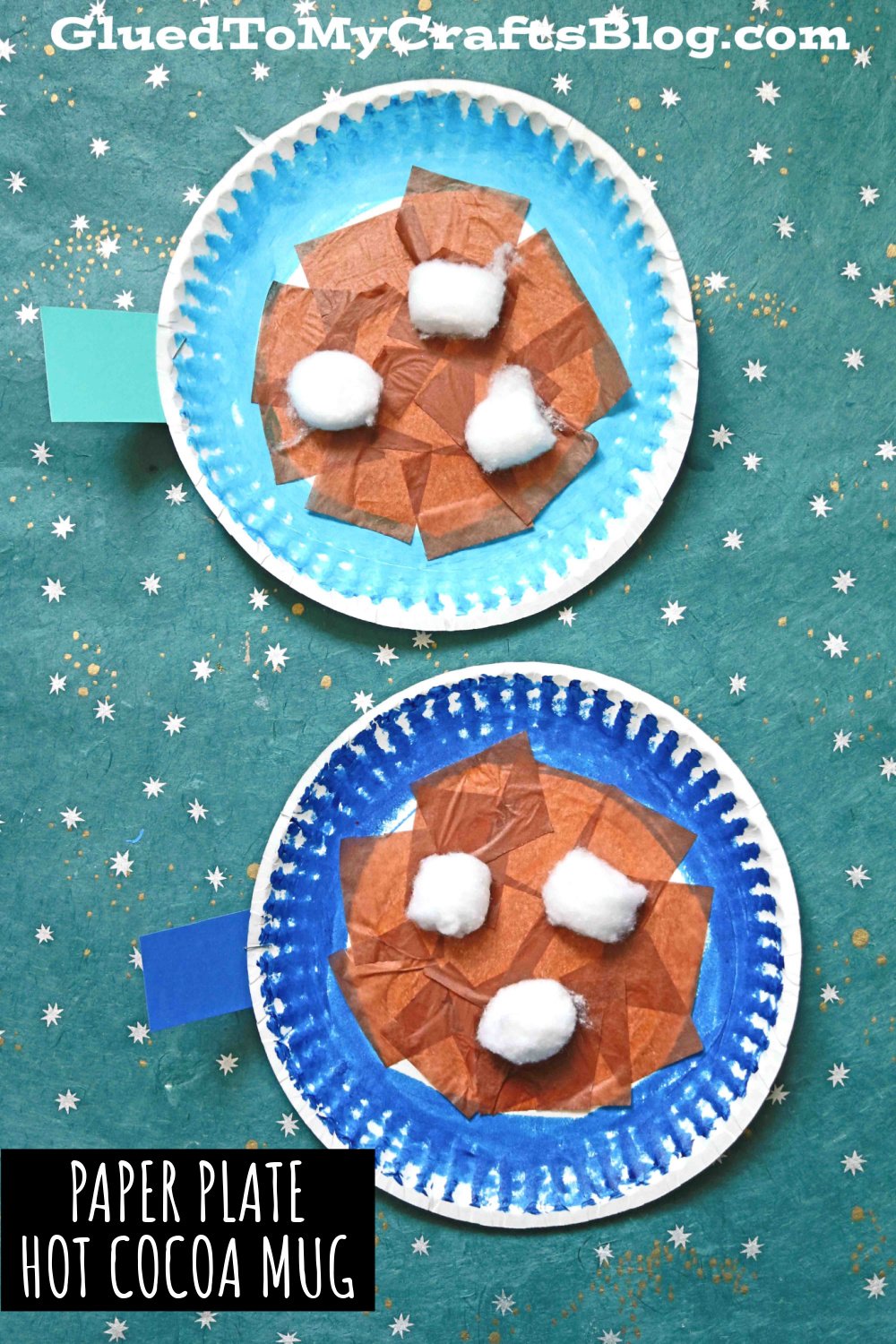 Paper Plate Hot Cocoa Mug Craft