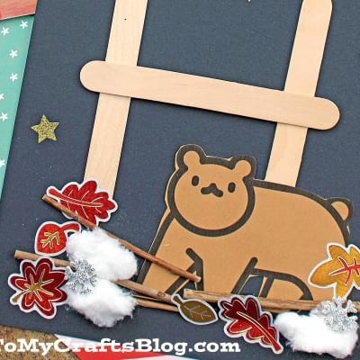 "H" is for Hibernation Bear Cave Craft
