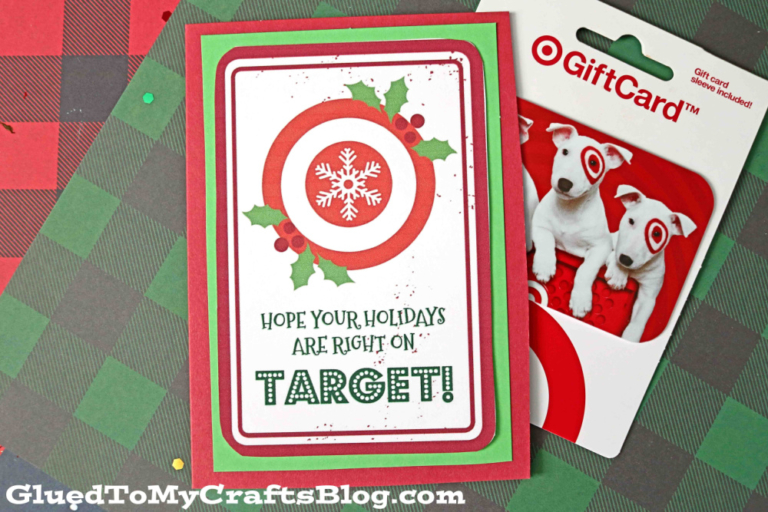 Right On Target Gift Card Printable