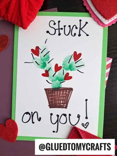CACTUS CARDS - USE HEART HEARTS FOR THE FLOWERS