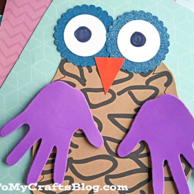Super EASY Paper Pinecone Owl Craft Idea For Kids