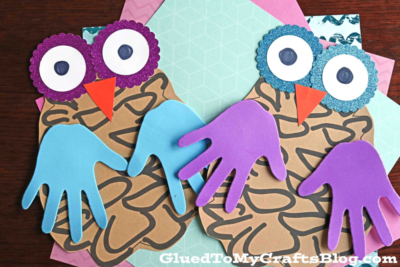 Paper Pinecone Owl Craft Idea For Kids