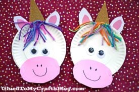 Paper Plate Unicorn - Kid Craft