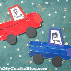 Popsicle Stick Truck - Kid Craft Idea For Story Time