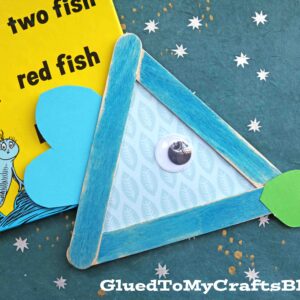 Popsicle Stick One Fish, Two Fish - Kid Craft Idea