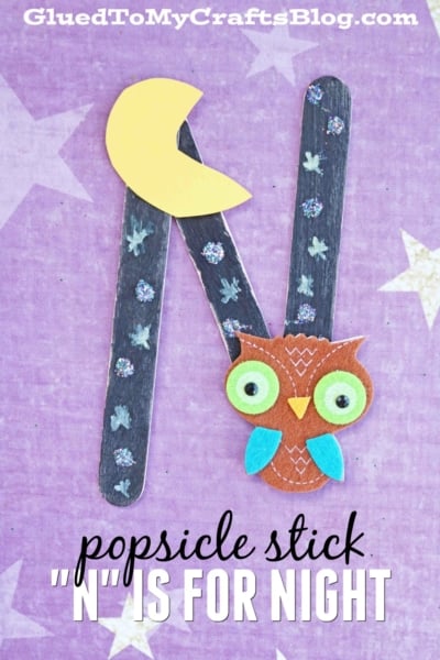 Popsicle Stick Night - Kid Craft