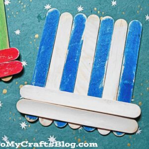 Popsicle Stick Train Conductor Hat - Kid Craft