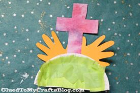 Paper Plate Easter Scene - Kid Craft