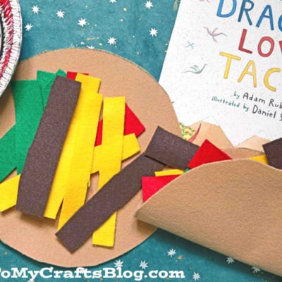 DIY Felt Tacos - Pretend Play Idea For Dragons Love Tacos