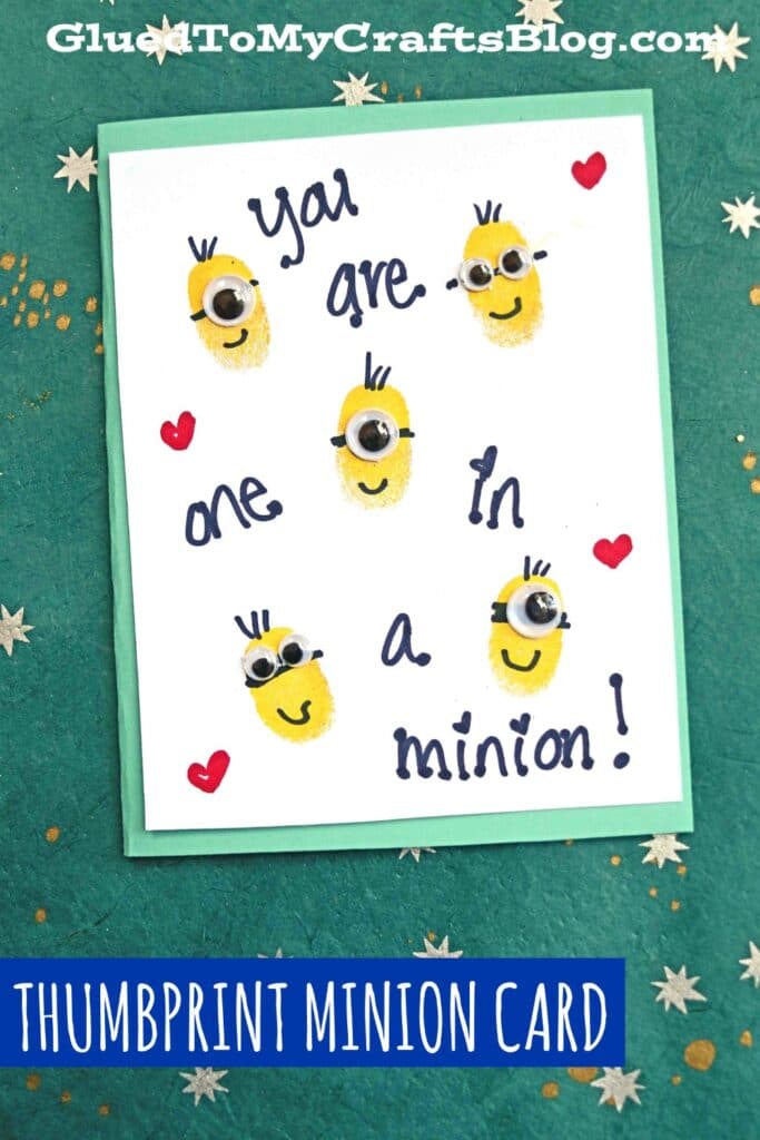 Thumbprint Minions Cards