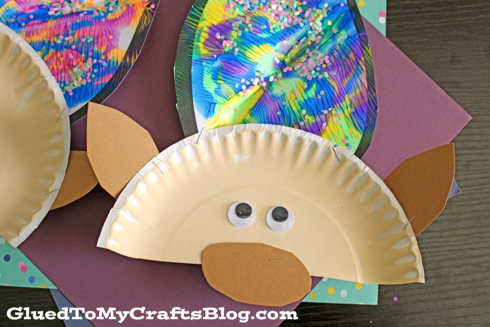 Paint Splat Troll Hair Craft Idea